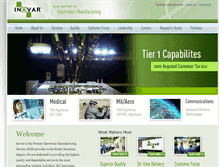 Tablet Screenshot of inovar-inc.com